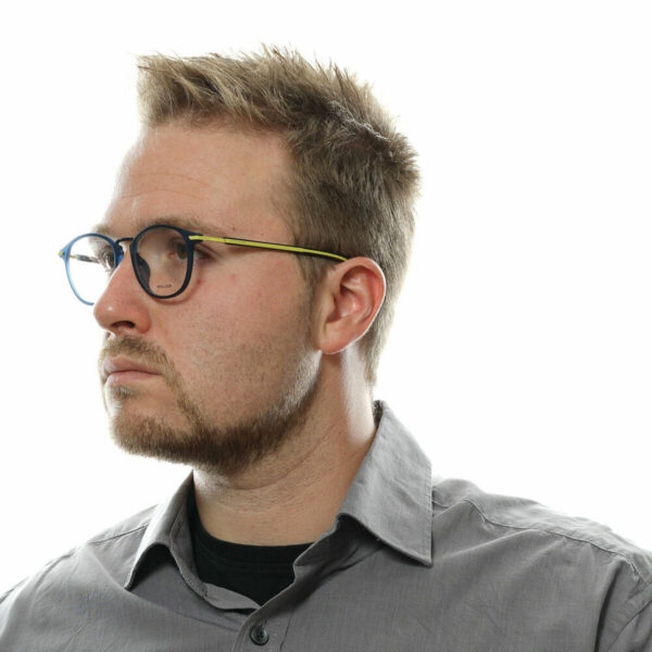 Men' Spectacle frame Police VPL558-490TA5 Blue Ø 49 mm - Image 3