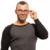 Men' Spectacle frame Police VPL683 544ATM - Image 4