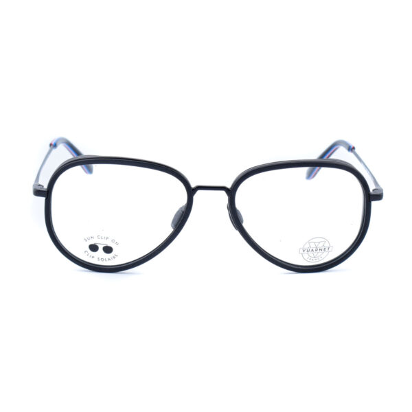 Men' Spectacle frame Vuarnet VL18050001-SUNCLIP Black ø 54 mm - Image 3