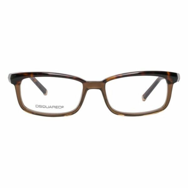 Men'Spectacle frame Dsquared2 DQ5034-056-53 Brown (Ø 53 mm) (ø 53 mm) - Image 2