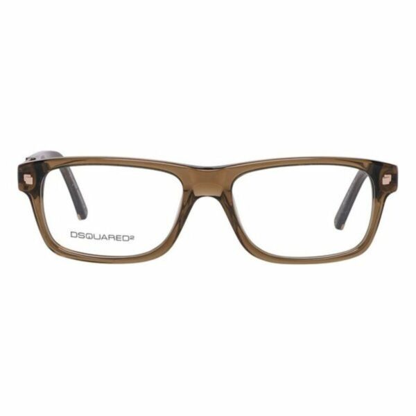 Men'Spectacle frame Dsquared2 DQ5103-093-52 Brown (Ø 52 mm) (ø 52 mm) - Image 3