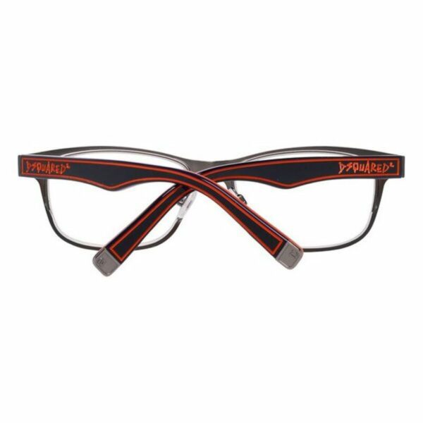 Men'Spectacle frame Dsquared2 DQ5099-008-52 Gunmetal (Ø 52 mm) Gun metal (ø 52 mm) - Image 2