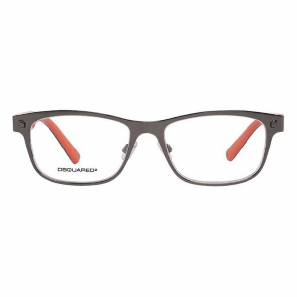 Men'Spectacle frame Dsquared2 DQ5099-008-52 Gunmetal (Ø 52 mm) Gun metal (ø 52 mm) - Image 3