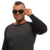 Unisex Sunglasses Ermenegildo Zegna ZC0009 01V50 - Image 5