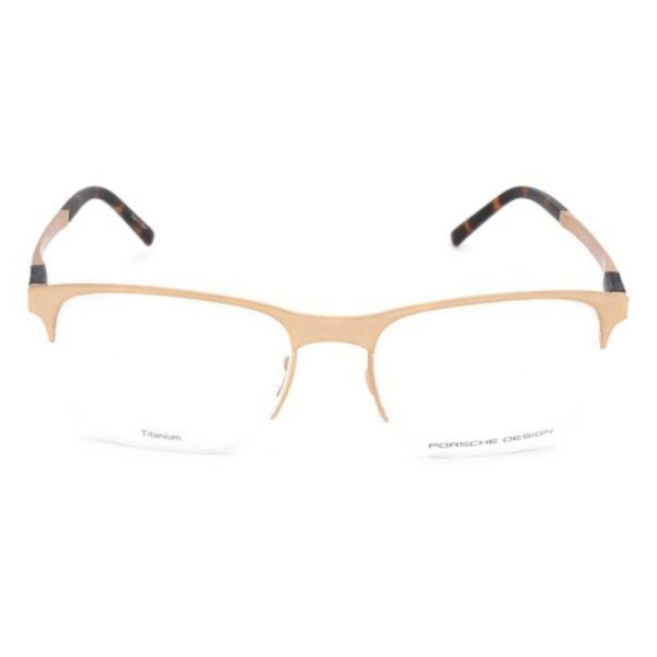 Men'Spectacle frame Porsche P8322-B Golden (ø 54 mm) - Image 2