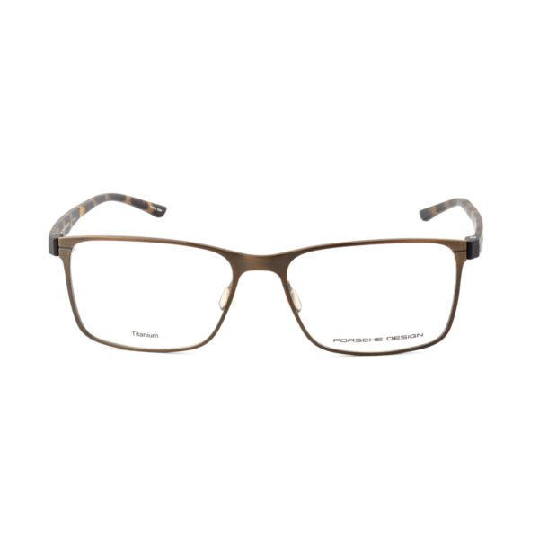Men'Spectacle frame Porsche Design P8346-E-57 ø 57 mm Golden - Image 2