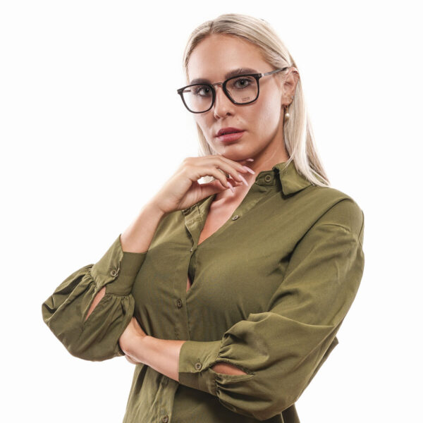 Unisex' Spectacle frame Lozza VL4152 500BLK - Image 4