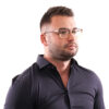 Unisex' Spectacle frame Lozza VL4152 500Z40 - Image 5