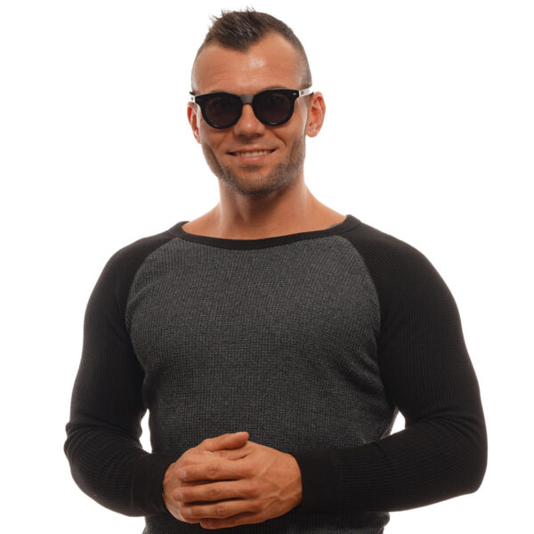 Men's Sunglasses Ermenegildo Zegna ZC0010 01A47 - Image 3