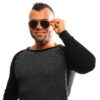 Men's Sunglasses Ermenegildo Zegna ZC0020 15A57 - Image 3