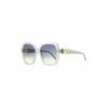 Ladies' Sunglasses Jimmy Choo MANON-G-S-KB7FF ø 58 mm - Image 2