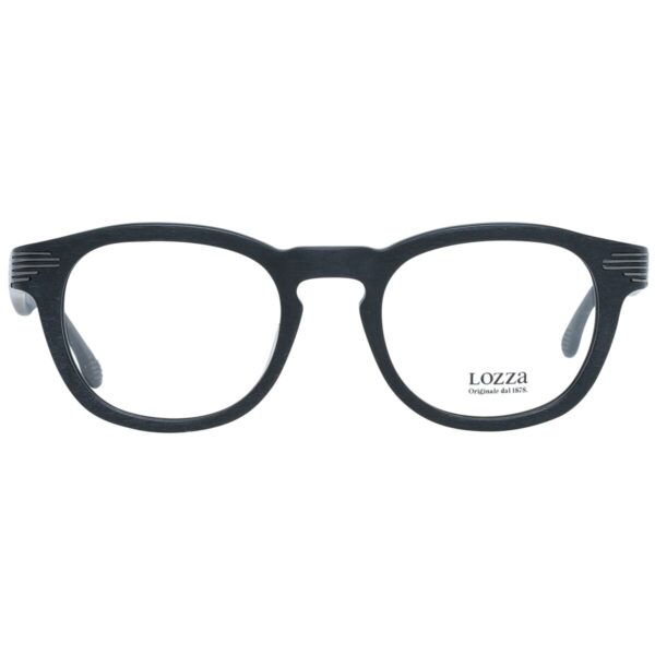 Unisex' Spectacle frame Lozza VL4104 48BLKM - Image 2