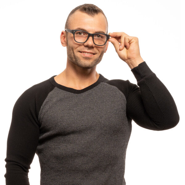 Unisex' Spectacle frame Lozza VL4105 50BLKM - Image 5