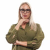 Unisex' Spectacle frame Lozza VL4123 450BLK - Image 4