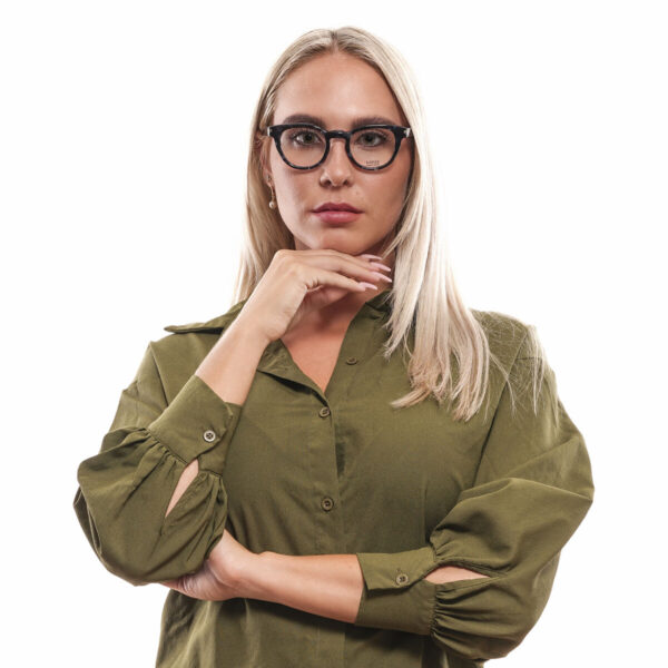 Unisex' Spectacle frame Lozza VL4123 450BLK - Image 4