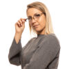 Unisex' Spectacle frame Lozza VL4145 4809AJ - Image 4