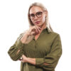 Unisex' Spectacle frame Lozza VL4146 520L95 - Image 4
