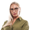 Unisex' Spectacle frame Lozza VL4146 523AMY - Image 4