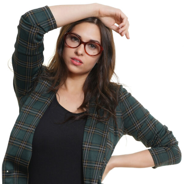 Ladies' Spectacle frame WEB EYEWEAR WE5302 5156B - Image 4
