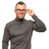 Men' Spectacle frame Bally BY5044 53052 - Image 4