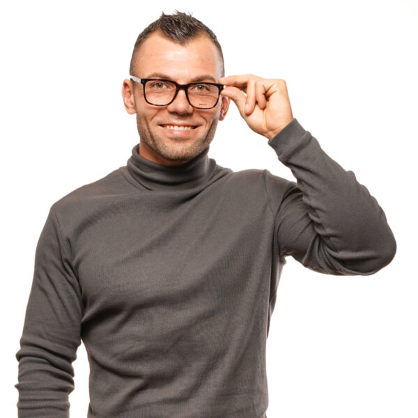 Men' Spectacle frame Bally BY5044 53052 - Image 4