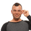Unisex' Spectacle frame Aigner 30586-00910 55 - Image 5