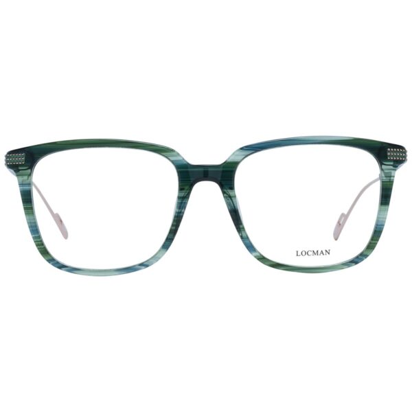 Unisex' Spectacle frame Locman LOCV020 55GRN - Image 2