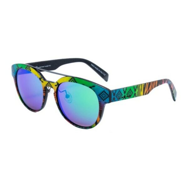 Unisex Sunglasses Italia Independent 0900AINX-149-000 Yellow Blue Green (ø 50 mm) - Image 2