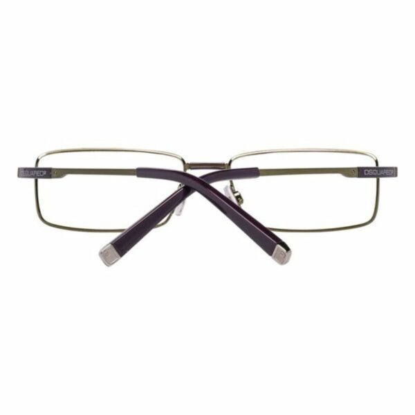 Men'Spectacle frame Dsquared2 DQ5014-093-53 Green (Ø 53 mm) (ø 53 mm) - Image 3