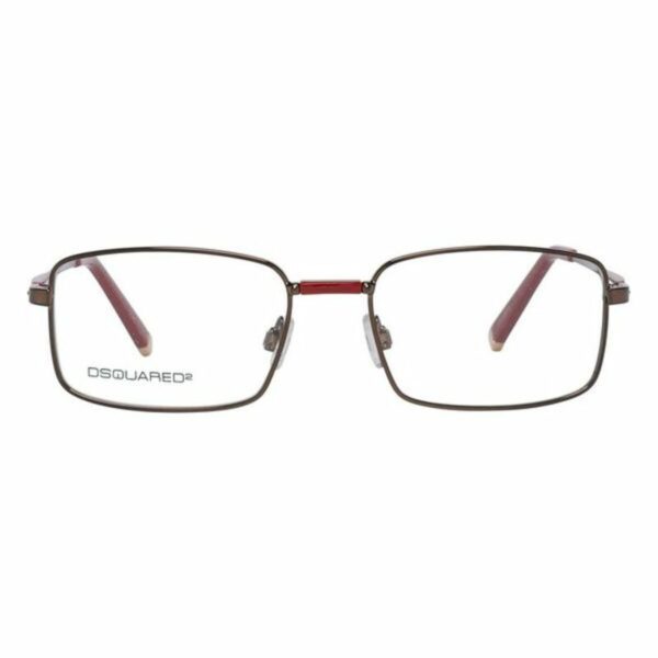 Men'Spectacle frame Dsquared2 DQ5025-045-51 Brown (Ø 51 mm) (ø 51 mm) - Image 3