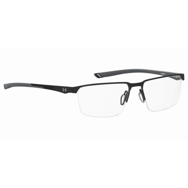 Men' Spectacle frame Under Armour UA-5049-G-08AF716 Black ø 57 mm - Image 3