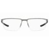 Men' Spectacle frame Under Armour UA-5049-G-5MOF716 Grey ø 57 mm - Image 2