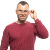 Men' Spectacle frame Tods TO5229 55012 - Image 4