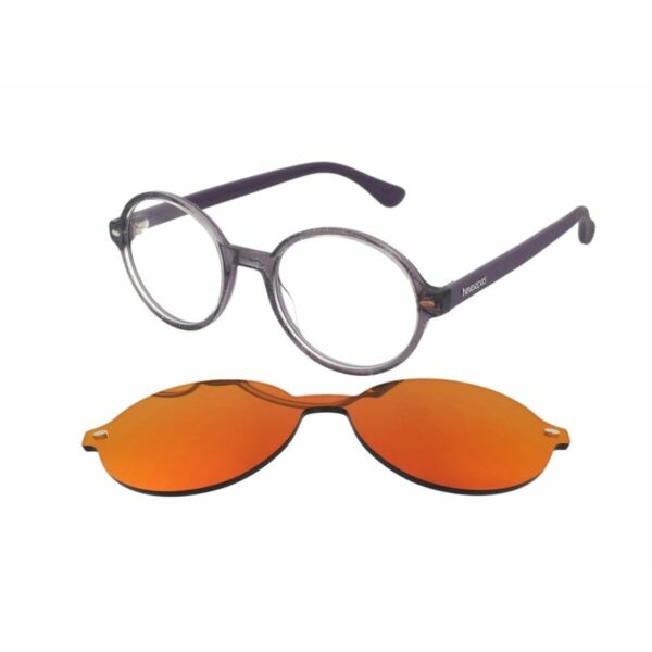 Eyeglass Frame + Sunglasses Havaianas FLORIPA-CS-MW2 Ø 49 mm Clip On - Image 2