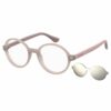 Eyeglass Frame + Sunglasses Havaianas FLORIPA-CS-FWM Ø 49 mm Clip On - Image 2
