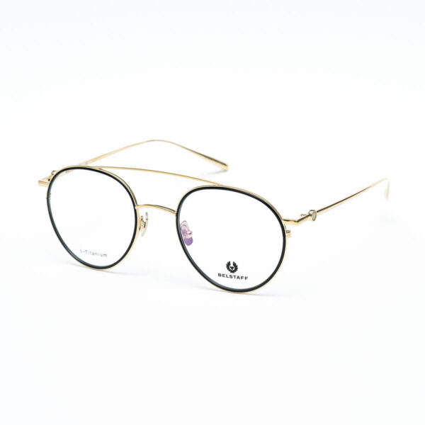 Eyeglass Frame + Sunglasses Belstaff JAGGED-CLIP-ON-DORADO Ø 53 mm Clip On - Image 2
