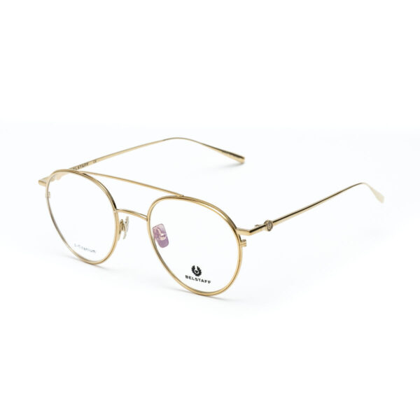 Eyeglass Frame + Sunglasses Belstaff JAGGED-DORADO-TITANIUM Ø 53 mm Clip On - Image 2