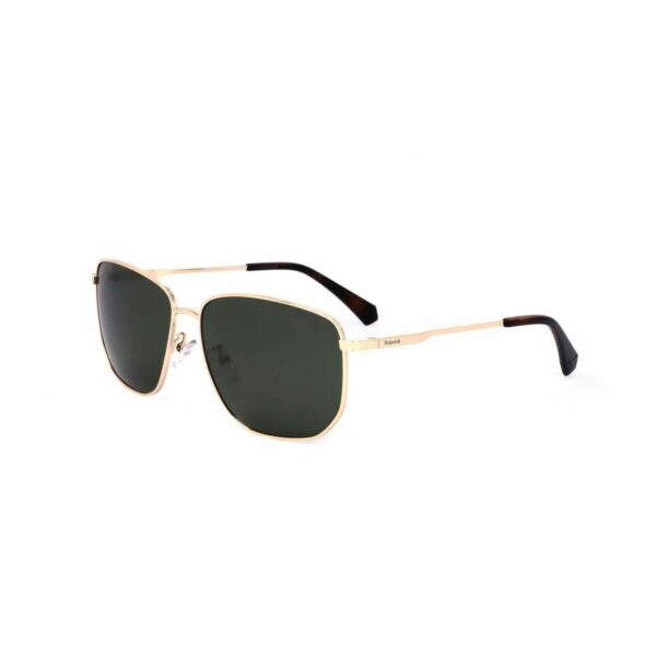Men's Sunglasses Polaroid PLD-2120-G-S-J5G-UC Golden Ø 61 mm - Image 2
