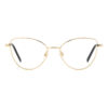 Spectacle frame Missoni MMI-0111-TN-J5G Gold Ø 50 mm - Image 2