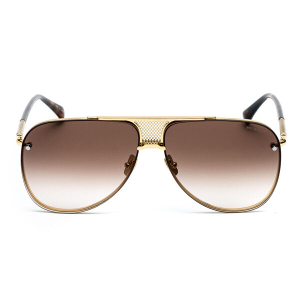 Men's Sunglasses Belstaff BECKINGTON-SHINY-NEGRO Golden ø 63 mm - Image 2
